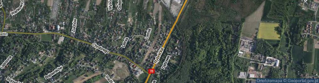 Zdjęcie satelitarne Ziemowita ul.